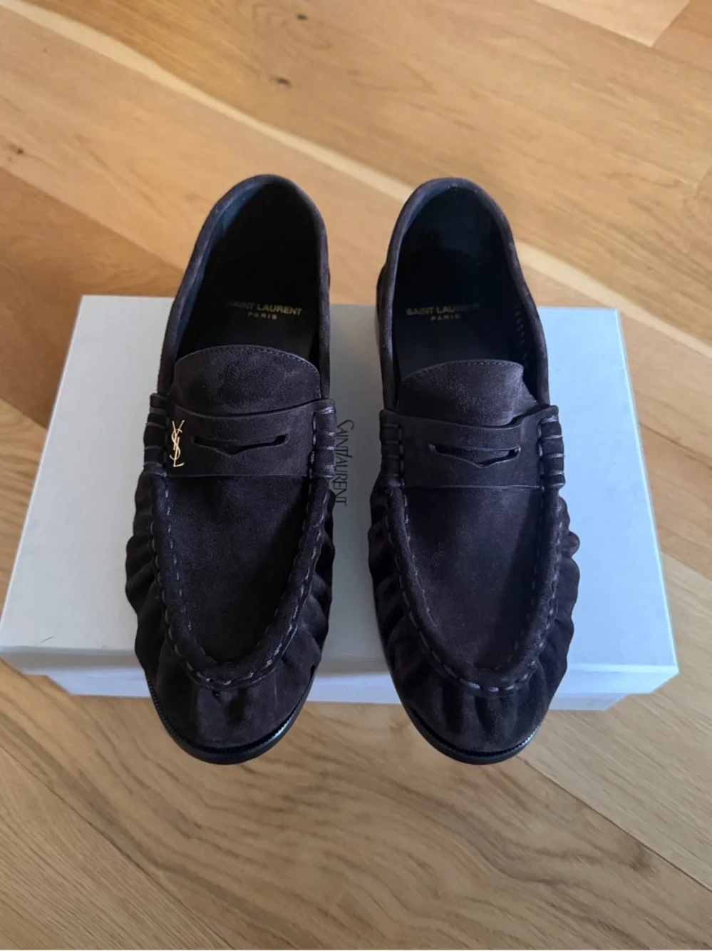 Saint Laurent Suede Le Loafer